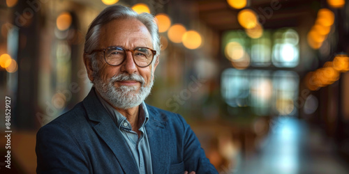 Portrait of Successful Senior Businessman © VertigoAI