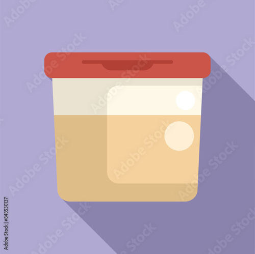 Plastic container keeping leftovers fresh, ideal for storing food in the fridge or freezer