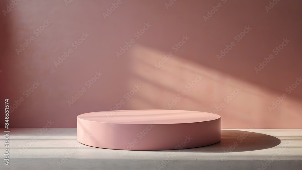 The pink podium is ideal for product displays, for advertising and product presentations. The pink podium is ideal for product displays, for advertising and product presentations.
