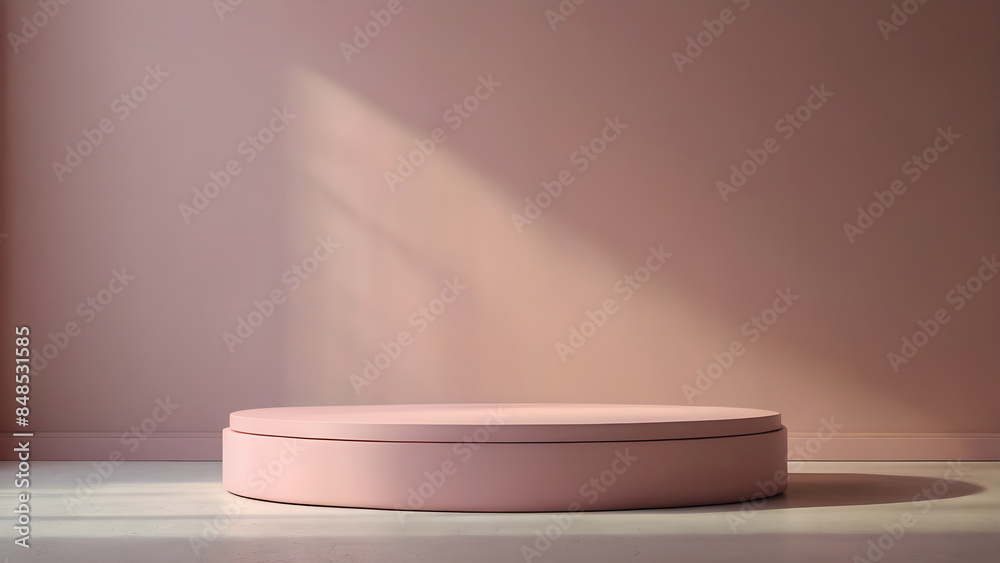 The pink podium is ideal for product displays, for advertising and product presentations. The pink podium is ideal for product displays, for advertising and product presentations.