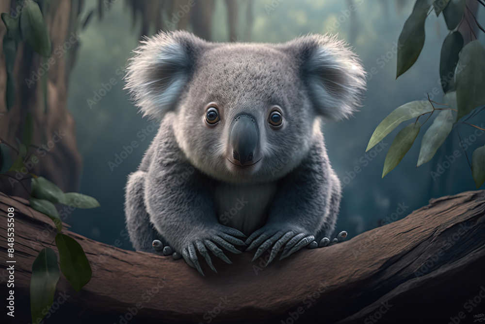 Obraz premium koala bear on tree