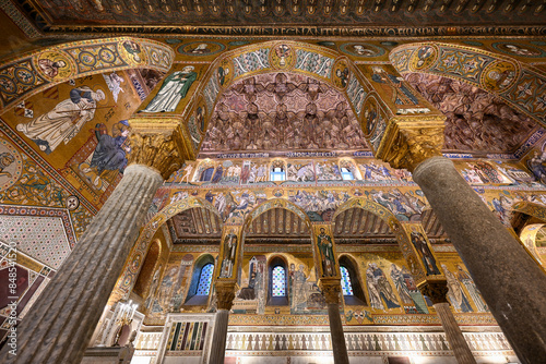 Canvas Print Palatine Chapel - Palermo, Italy