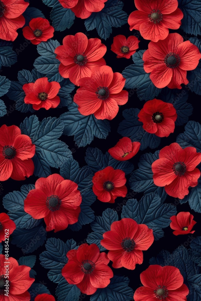  Red pattern This pattern is perfect as a digital wallpaper or print on items celebrating USA victory day