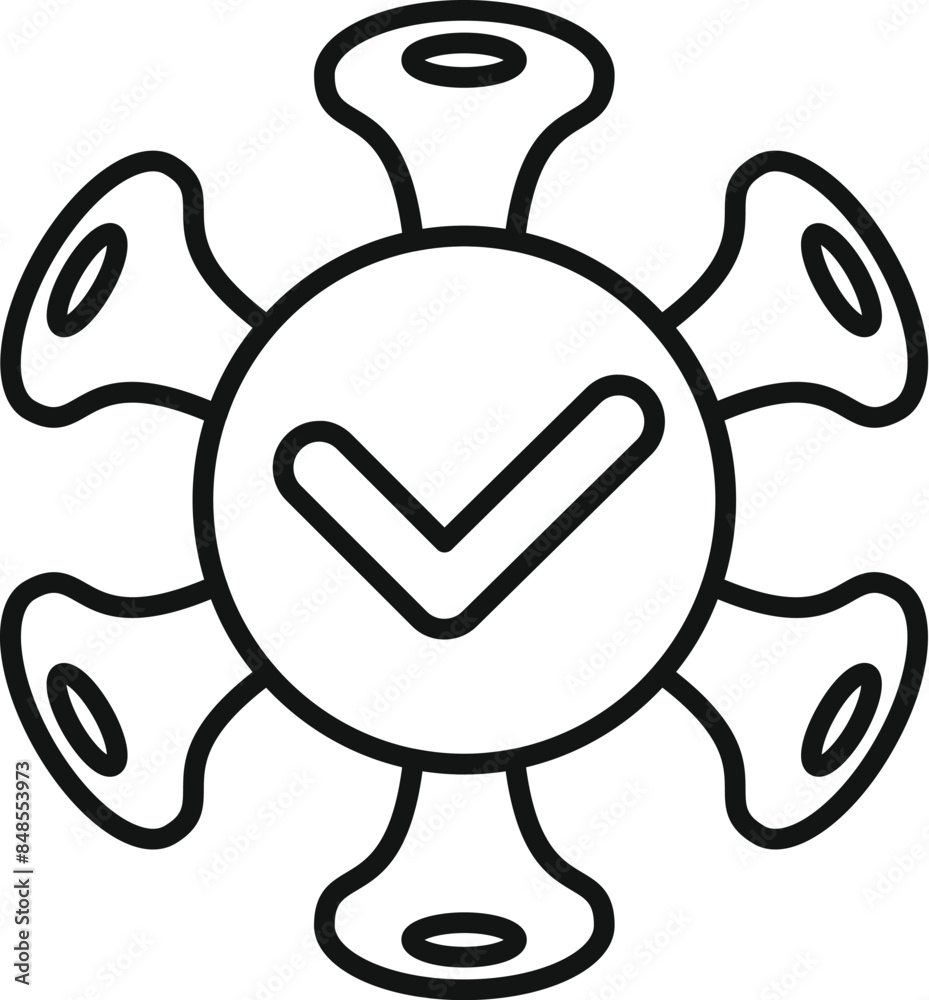 Immune system working properly and defeating virus, creating antibodies Immune system working properly and defeating virus, creating antibodies