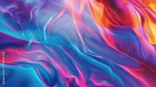 Abstract Colorful Swirls