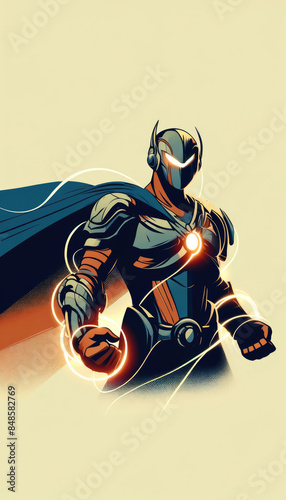 sketch of a superhero, superhero drawing, superhero or villain idea