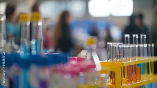 A hazy peek into the bustling world of the science fair