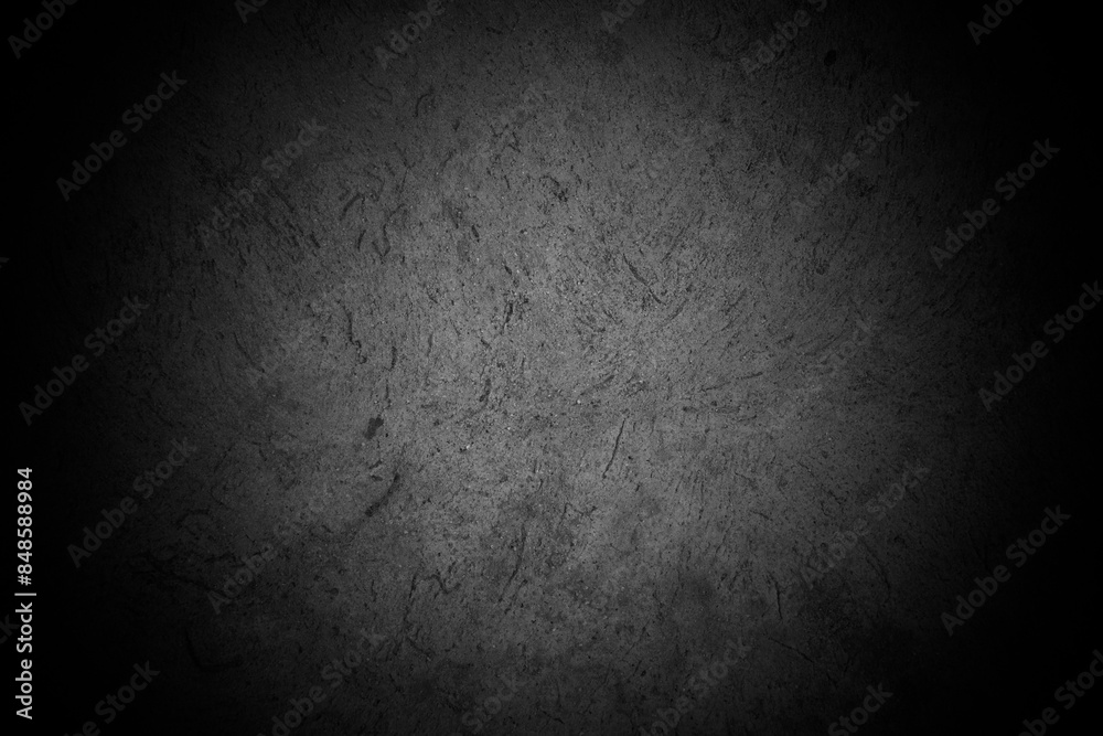 Old wall texture smeared engine oil cement dark black gray background abstract grey color design are light with white gradient background. Old wall texture smeared engine oil cement dark black gray background abstract grey color design are light with white gradient background.