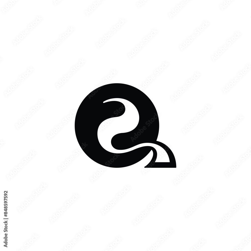 Alphabet letters Initials Monogram logo QZ, ZQ, Z and Q Alphabet letters Initials Monogram logo QZ, ZQ, Z and Q