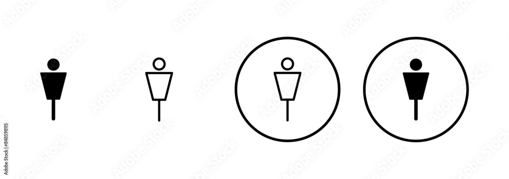 Man icon vector isolated on white background. male icon vector. human symbol Man icon vector isolated on white background. male icon vector. human symbol