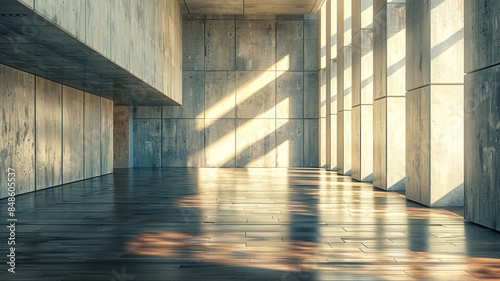 Modern Sleek Art Gallery Background