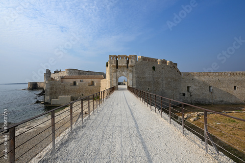Foto Maniace Fortress in Ortigia, Syracuse, Sicily, Italy