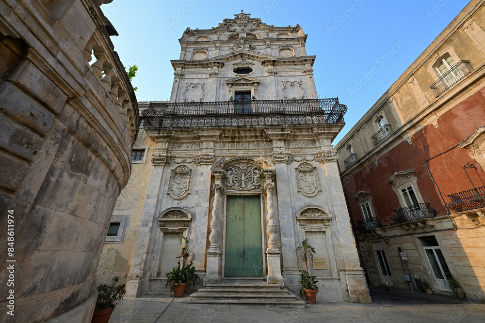 Fototapeta premium Church of Saint Lucia - Sicily, Syracuse, Italy