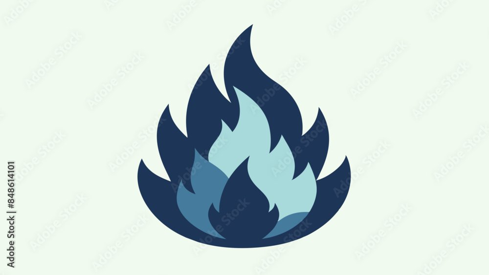 Fire burning brightly in the darkness. Glowing fire stands out against the background. Intense flames illuminate the blackness. Fire burning brightly in the darkness. Glowing fire stands out against the background. Intense flames illuminate the blackness.