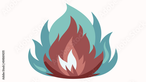 Fiery flames illuminate the darkness. Blazing fire against a dark backdrop. Flames flicker against a dark backdrop.