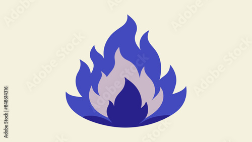 Fiery flames illuminate the darkness. Blazing fire against a dark backdrop. Flames flicker against a dark backdrop.