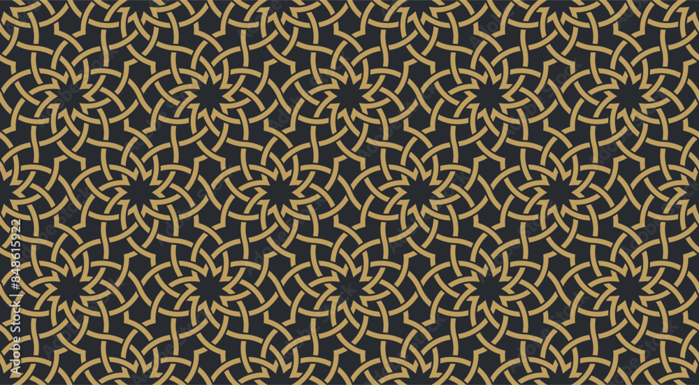 Seamless geometric pattern in authentic arabian style. Seamless geometric pattern in authentic arabian style.