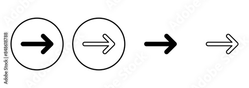 Arrow icon set. Arrow symbol. Arrow sign for your web design.