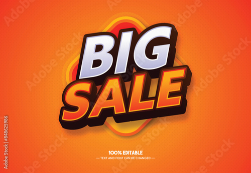 BIG SALE TEXT EFFECT