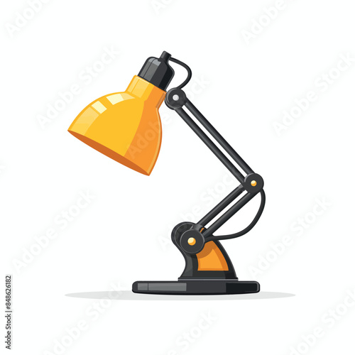 lamp illustration isolated on white background