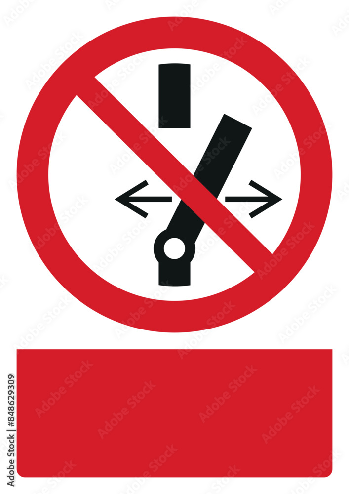 iso prohibition safety signs v2 do not alter the state of the switch your custom message here portrait size a4/a3/a2/a1
iso prohibition safety signs v2 do not alter the state of the switch your custom message here portrait size a4/a3/a2/a1