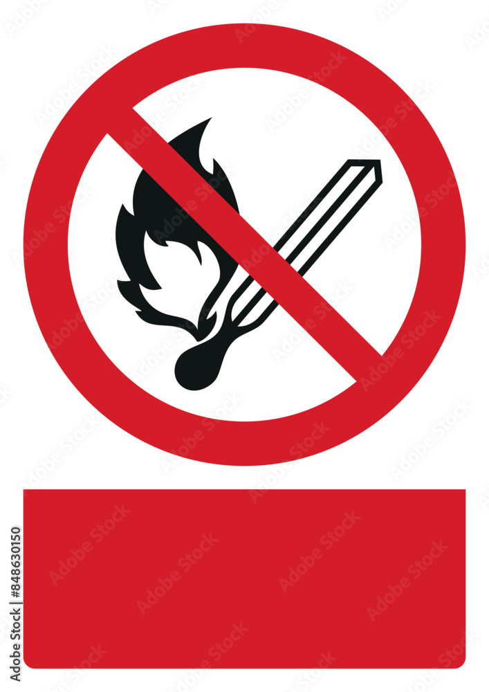 iso prohibition safety signs v2 no open flame your custom message here portrait size a4/a3/a2/a1
iso prohibition safety signs v2 no open flame your custom message here portrait size a4/a3/a2/a1