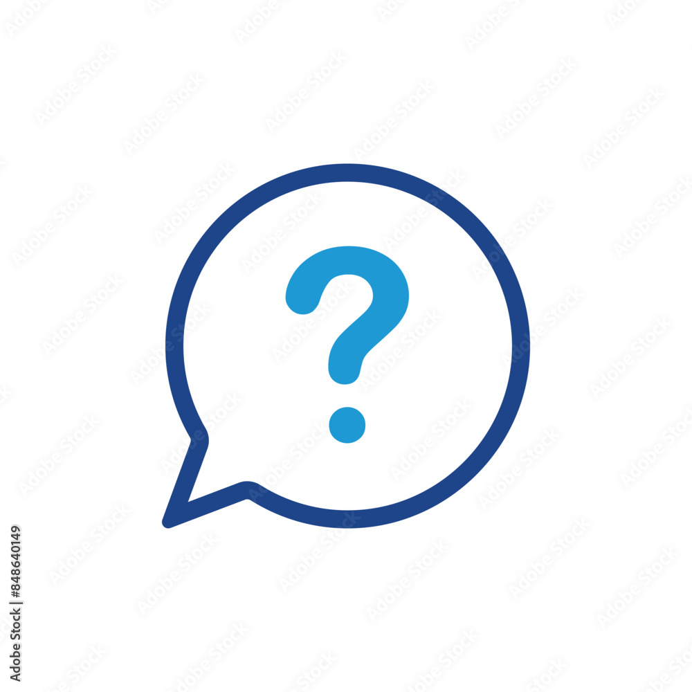 Question mark icon, question sign vector design Question mark icon, question sign vector design