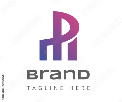 Letter P logo icon design template elements. Usable for Branding, Business and Technology Logos.
