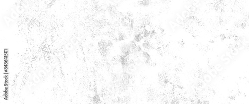 Obraz na płótnie Old wall texture pattern of scratches chips scuffs vintage worn surface dust grain texture white and grey background. w salonie
