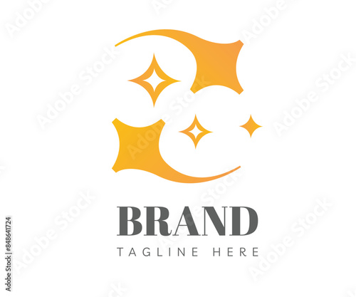 Star logo icon design template elements. Usable for Branding and Business Logos.

