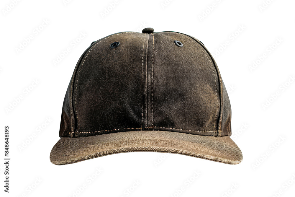 Brown Leather Baseball Cap Brown Leather Baseball Cap