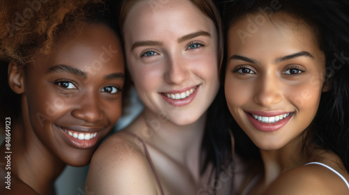 Group of happy, laughing women Of Different Ethnicity © DreamyStudio