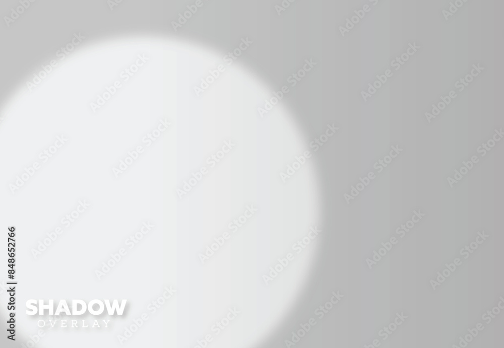 Obraz premium window shadow overlay effect