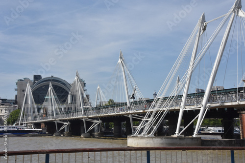 Plants or decorative street patterns, bridges, Chinatown, towers, London Europe photo