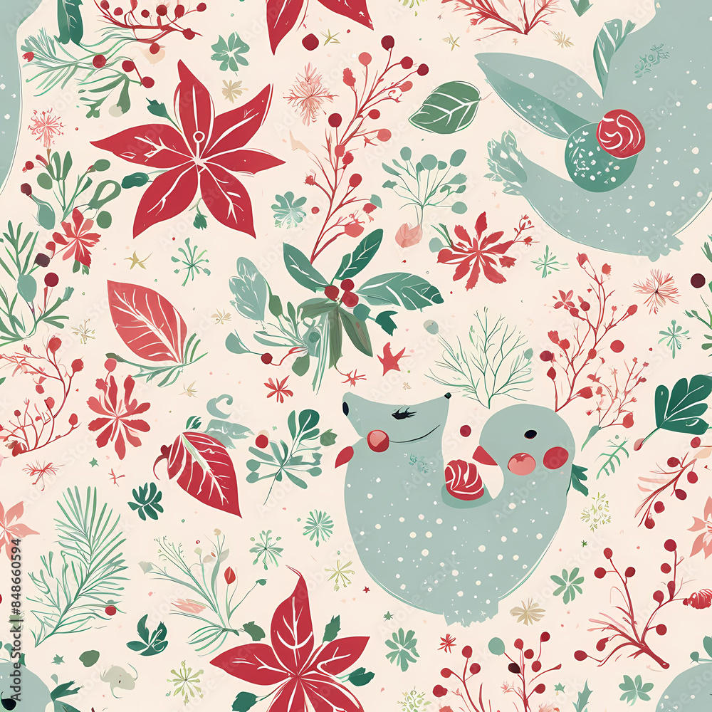 Christmas pattern design seamless tiled xmas Christmas pattern design seamless tiled xmas