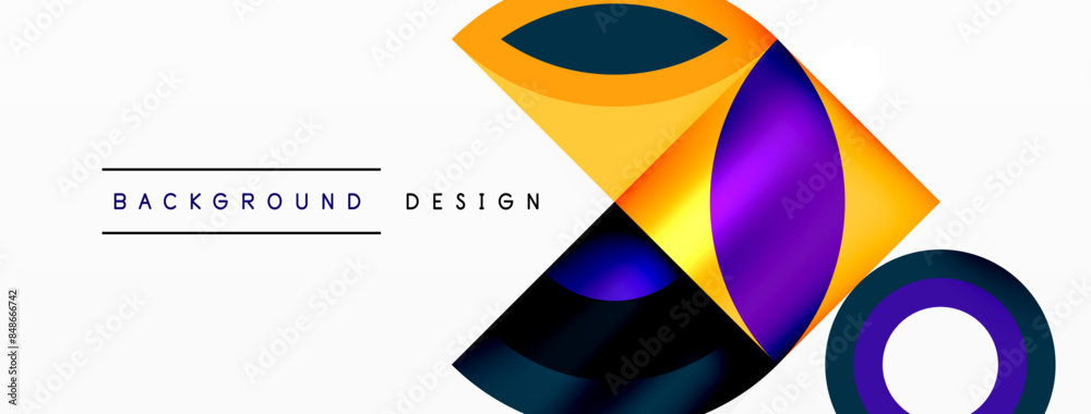 Circles and petals. Geometric beautiful abstract minimal template for Wallpaper, Banner, Background, Card, Book Illustration, landing page Circles and petals. Geometric beautiful abstract minimal template for Wallpaper, Banner, Background, Card, Book Illustration, landing page