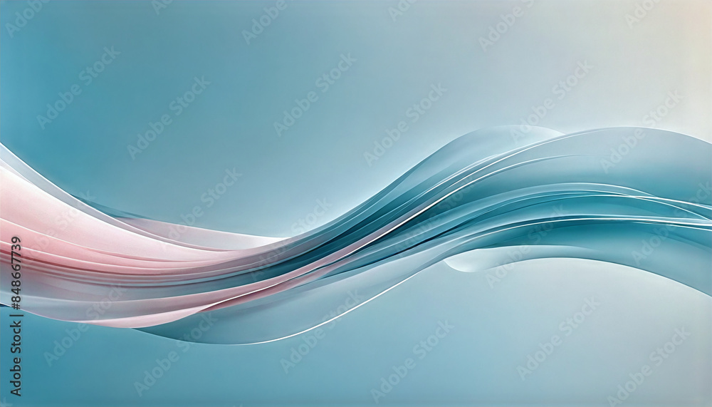abstract wave semi transparent flowing ribbon! abstract wave semi transparent flowing ribbon!