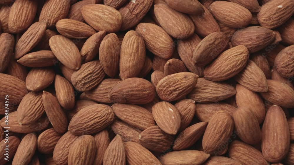 almond nuts background