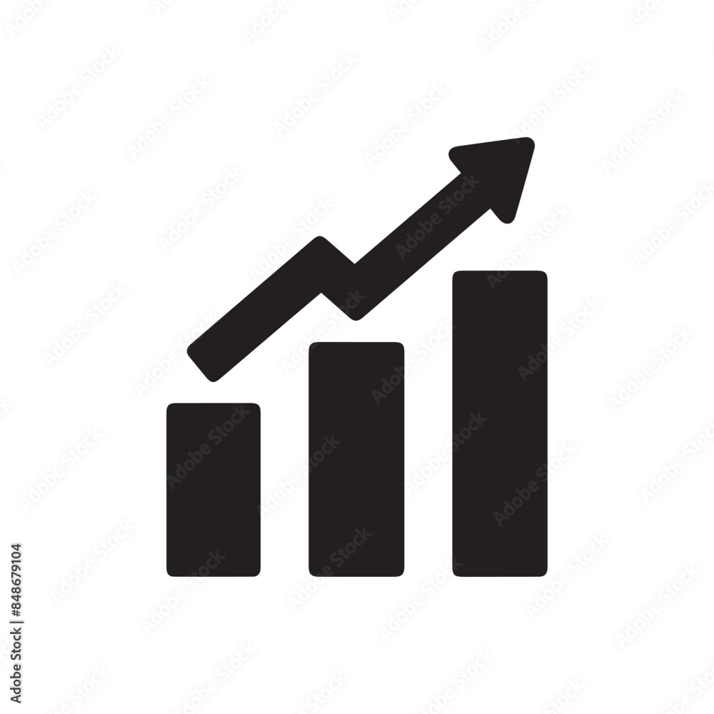 Graph chart economic icon. Money business increase design. Graph chart economic icon. Money business increase design.
