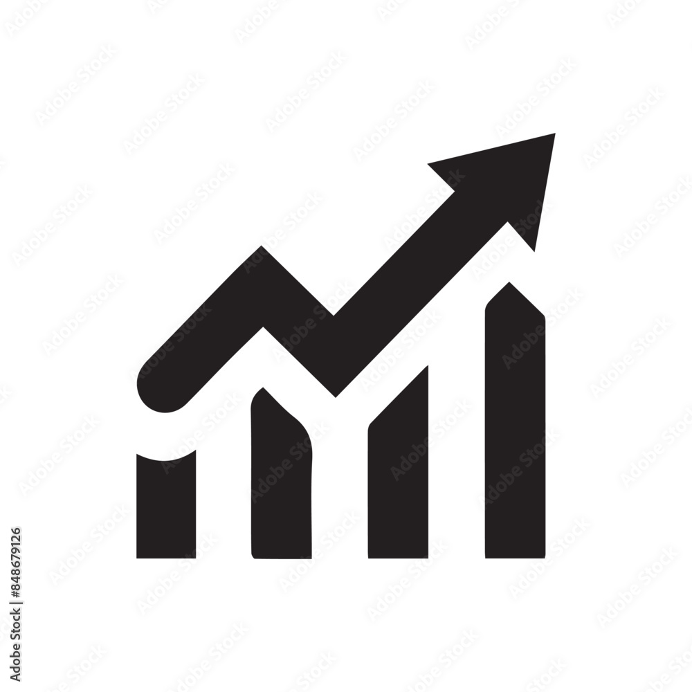 Graph chart economic icon. Money business increase design. Graph chart economic icon. Money business increase design.