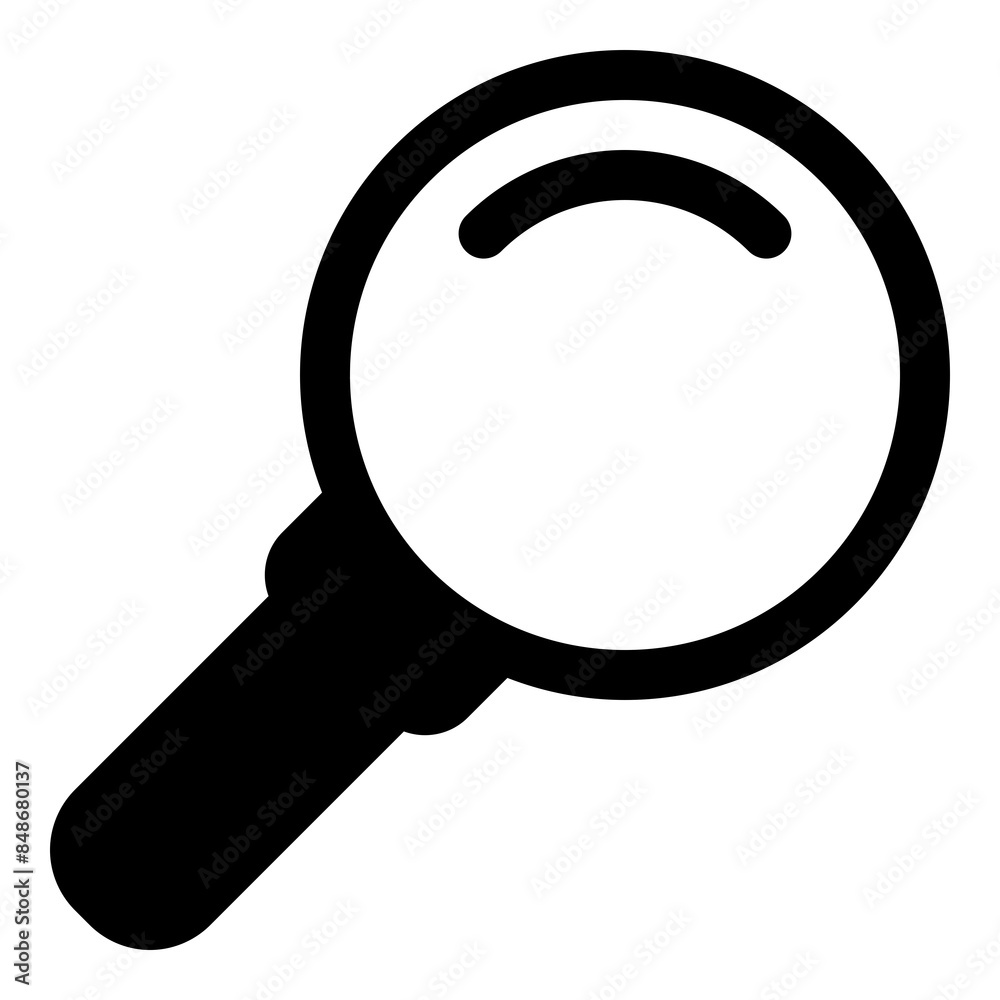 Magnifying Glass Icon for Search and Zoom Functions Magnifying Glass Icon for Search and Zoom Functions