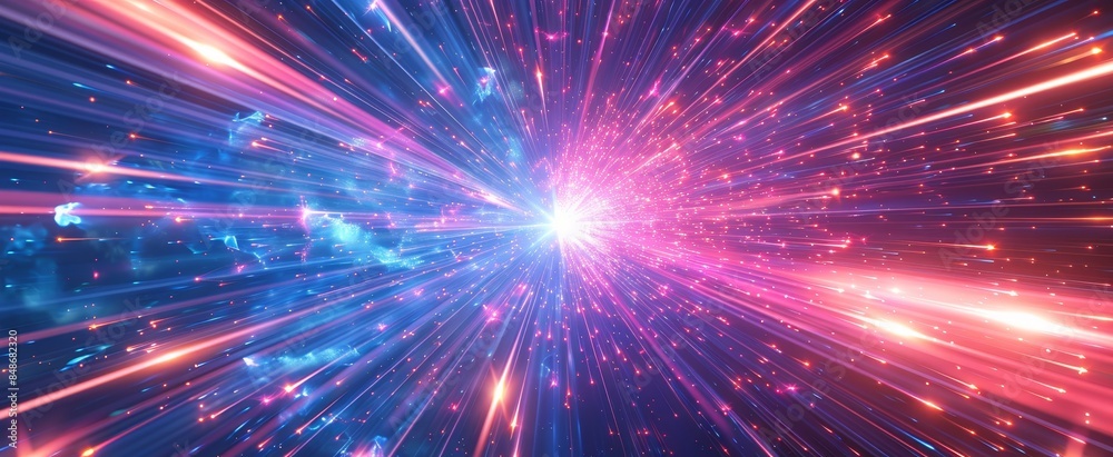 Obraz premium Hyperspace Travel