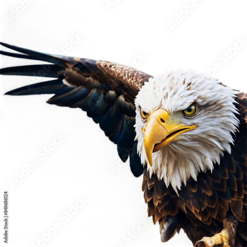 bald eagle in flight