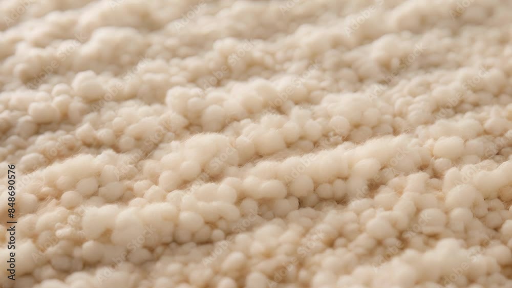 Small plush tufts of cotton fibers packed closely together offering a soft and cushiony feel. Small plush tufts of cotton fibers packed closely together offering a soft and cushiony feel.