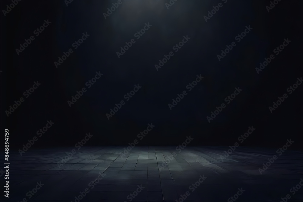 empty space dark the background