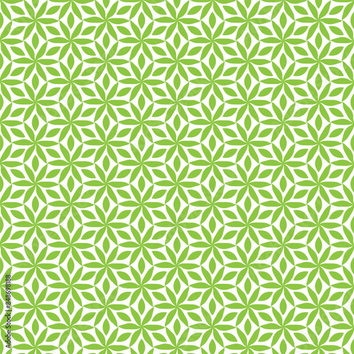Colorful leaf seamless pattern vector background design. 