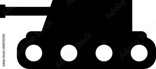 tank army military vehicle transportation illustration sillouette