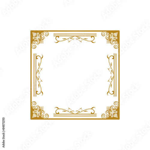 frame with ornament