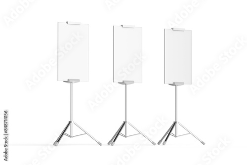 Advertising Stand Banner 3d Rendering 