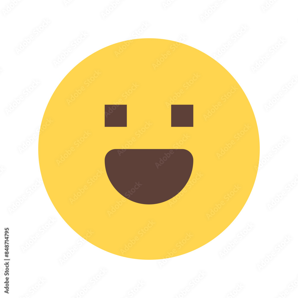 Fototapeta premium grin smiley icon